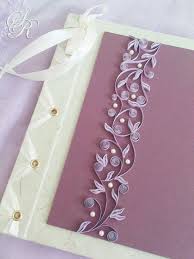Simple Rhyme Wedding Guestbook Mohd Herzali Nurul Akma Paper Quilling Cards Wedding Quilling Ideas Quilling Patterns