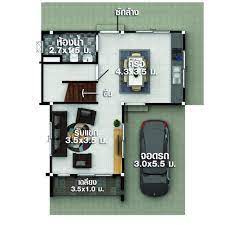 House Plans Idea 7x8 With 2 Bedrooms Sam House Plans House Construction Plan Bedroom House Plans House Plans