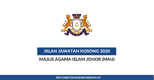 Pelbagai kerja kosong swasta, part time, freelance, full time & internship terkini. Jawatan Kosong Terkini Majlis Agama Islam Johor Kekosongan Pentadbiran Pengurusan Kerja Kosong Kerajaan Swasta