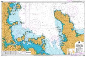 Nz 532 Hydrographic Marine Chart Approaches To Auckland