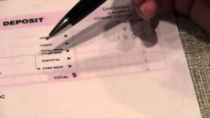 I have a checking account. How To Fill Out A Deposit Slip Youtube