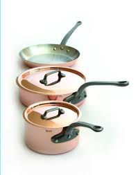 Amazon Com Mauviel M Heritage Copper M250c 6501 00 5 Piece Copper Cookware Set Cast Iron Handle Kit Copper Cookware Set Cookware Set Stainless Steel Mauviel