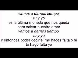 Vamos A Darnos Tiempo Conjunto Chaney Con Letra Letras Tiempos Conjuntos