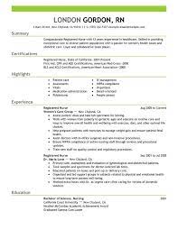 Here are some examples from the registered nurse resume above: Best Registered Nurse Resume Example For 2021 Myperfectresume Recipe Nursing Resume Template Nursing Resume Examples Rn Resume Template