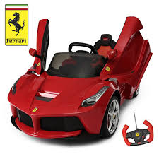 Ferrari is a premium car maker, founded in 1939, and headquartered in maranello, italy. Buy Ferrari Kids Electric Cars 6v 12v Ferrari Ride Ons