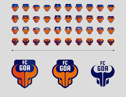 Descargar fondos de pantalla goa fc, logo doré, isl, fond bleu métal, football, club de football indien, logo goa fc, inde, fc goa libre. Fc Goa On Behance
