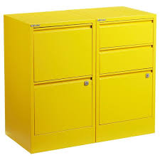 Bisley Yellow 2 3 Drawer Locking Filing Cabinets Filing Cabinet 3 Drawer File Cabinet Cabinet