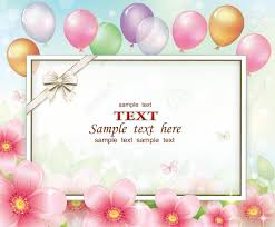 They are native to regions of east asia, such as japan, china, korea, and the russian far east. Greeting Card With Flowers Balloons And Sheet Of Paper Vector Illustration Royalty Free Cliparts Vectors And Stock Illustration Image 80628256