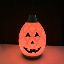 Desert Mist Diffuser Scarecrow Pumpkin Face Jack-o-lantern Vinyl Decal