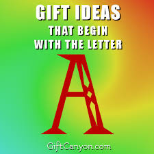 Vainaijr asks what order to put strings in, not whether this should be done by programming a computer or by some ignore spaces and punctuation when sorting strings into alphabetical order. Big List Of Gift Ideas That Begin With The Letter A Gift Canyon