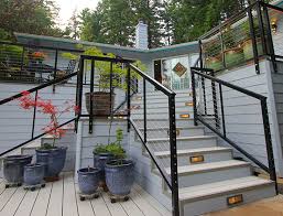 Aluminum decking, railing, fencing, pergolas and deck framing by nexan building products. Modern Aluminum Deck G Christianson Construction
