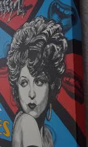 ORIGINAL CLARA BOW Painting