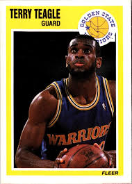 1989-90 Fleer Terry Teagle #57