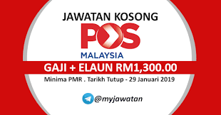Jawatan kosong universiti sains islam malaysia usim tawaran adalah dipelawa daripada warganegara malaysia yang berkelayakan untuk memohon ba. Jawatan Kosong Pos Malaysia 29 Januari 2019