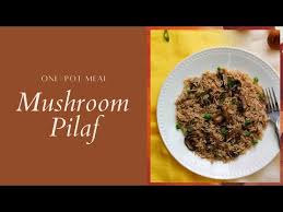 Mushroom Rice Pilaf Instant Pot Stove Top Living Smart And Healthy