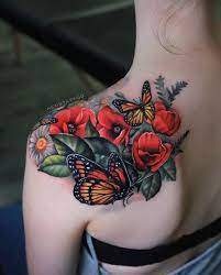Hush On Instagram Acostattoo Made This Tattoo Bloom Tattoos For Women Flowers Shoulder Cover Up Tattoos Cover Up Tattoos For Women
