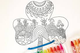 Check spelling or type a new query. St Patrick S Day Shamrock Coloring Page Ooly