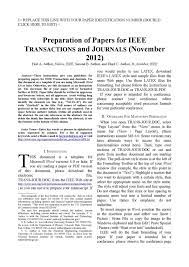 It cannot be done if there are too many equations zamzar brings users good results, the formatting in original pdf files will be retained in the converted epub file. Ieee Paper Format