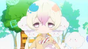 This Chibi Is Based Off The Anime Mahou Shoujo Ikusei Keikaku This Anime Chibi Gif Is Of Nemu Sanjou Nemurin Magical Girl Raising Project Anime Anime Chibi