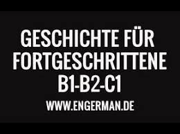 Deutsch Lernen Mit Geschichten B1 B2 Deutsch Lernen Kostenlos German Listening Comprehension For Advanced Learners Youtube Deutsch Deutsch Lernen Deutsch Unterricht