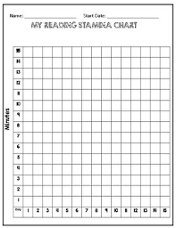 bilingual reading stamina charts