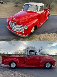Image result for Red 1953 Truck