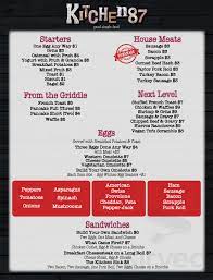 Learn more about offering online ordering to your diners. Kitchen87 Menu In Mt Holly New Jersey Usa