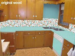 Maybe you would like to learn more about one of these? 5 Ideas To Repaint Rebecca S Faded Wood Kitchen Cabinets Retro Renovation