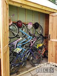 Diy Cedar Bike Shed Interior Prodigalpieces Com Prodigalpieces Diy Home Outdoor Storage Garden Bicycle Storage Shed Bike Storage Diy Bike Storage