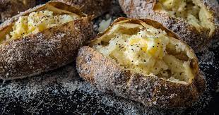 Salt Crusted Baked Potato Recipe Traeger Grills Recipe Pellet Grill Recipes Baked Potato Recipes