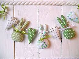 Girlande Mobile Hasen Herzen Deko Tilda Shabby Fensterhanger Ostern Kinderzimmer Osterideen Fur Kinder Naharbeiten Diy Ostern