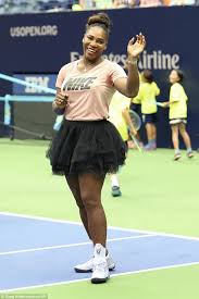 When serena williams won the us open in 1999, she became the first black woman to win a grand slam tournament since althea gibson in 1958. Serena Williams Admits It S Not Easy Being A Working Mom Ahead Of The U S Open Daily Mail Online