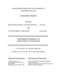 Similar to malaysia jpj summons. Https Www Italaw Com Sites Default Files Case Documents Ita0485 Pdf