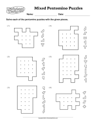 Composition Of Transformations Worksheet Pentomino In 2020 Worksheets Worksheet Template Composition