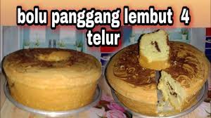 Dengan memasukkan tape ke dalam bahan bolu tentu akan memberikan citarasa khas berbeda dari bolu pada umumnya. Resep Bolu Panggang Lembut Dengan 4 Telur Panggang Pakai Baking Pan Youtube