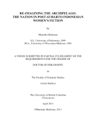 Pilih perkataan sinonim yang betul bagi perkataan di bawah. Pdf Re Imagining The Archipelago The Nation In Post Suharto Indonesian Women S Fiction Manneke Budiman Academia Edu