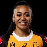 Official Telstra Women's Premiership profile of Jasmine Fogavini for  Brisbane Broncos Women