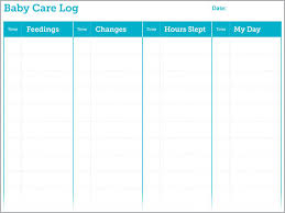 Baby Care Log Babycenter