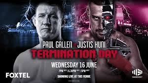 The full gallen vs huni undercard can be found below. Paul Gallen Vs Justis Huni Termination Day The Country Club St Georges Basin Vincentia Jervis Bay
