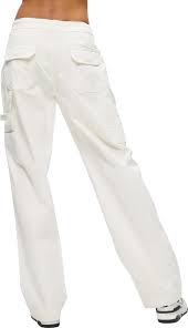 KUWALLA-TEE Baggy Low Rise Carpenter Pant - Women's - Cream - 24