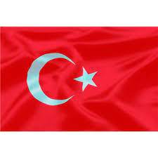 Taille standard pour mâts de env 6 mètres. Jeux De Plein Air Drapeau Turquie Turc 90 X 150 Cm Sports Vacances