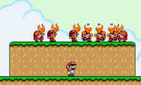 In the flash dropdown, select 'allow' 3. Super Mario Flash 2 Numuki