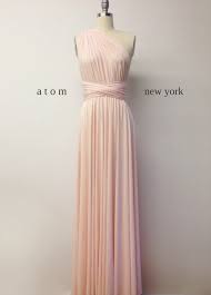 Floor Length Long Ball Gown Maxi Infinity Dress Convertible Etsy Wrap Dress Bridesmaid Blush Bridesmaid Dresses Blush Pink Bridesmaid Dresses
