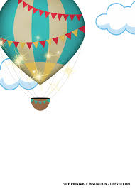 There is a quicker and easier way to get your dreams invitations when you think like you need an extremely powerful choice. Hot Air Balloons Invitation Free Download Vector Psd And Stock Image