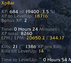 With the price of raw and cooked shark . Xpcounter Wow Classic Addon 1 13 Warcraft Tavern