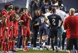 Neymar In Floods Of Tears After Losing Champions League Final With Psg In 2020 Champions League Final Champions League Neymar