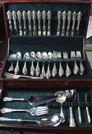 Grande baroque was designed by william s. Wallace Sterling Silver Grande Baroque Flatware Gemandloan