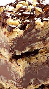 No Bake Chocolate Oatmeal Bars Sugar Apron Recipe Chocolate Oatmeal Bars Chocolate Oatmeal Cookie Bar Recipes