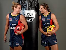 Marijana rajcic and chelsea randall during the 2021 w awards at adelaide oval on april 20, 2021 in adelaide, australia. Crows Aflw Courtney Cramey And Chelsea Randall Share Memories The Advertiser