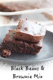 Black Bean Brownies With Mix 7 Smart Points Two Ingredients And Much Better For You Than Adding Oil Brownie Mix Recipes Black Bean Brownies Cooking On A Budget